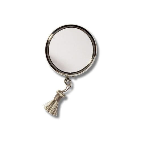 Miroir à poser - BAGGY  - Miroir Brot - contemporain / rond / en métal