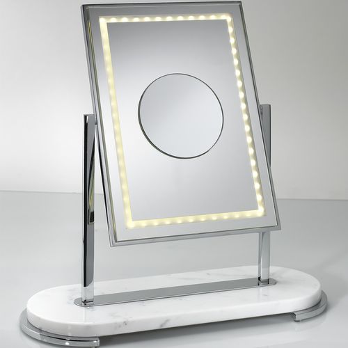 Miroir de salle de bain à poser - MON BEAU - Miroir Brot - contemporain / rectangulaire / en métal