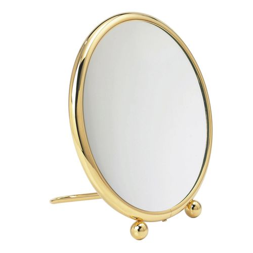 Miroir de salle de bain à poser - Fidji - Miroir Brot - classique / rond / en métal