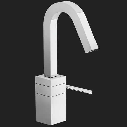Mitigeur de vasque - CUBE: CB00518/2CR - Nobili Rubinetterie - à poser / en laiton / en inox