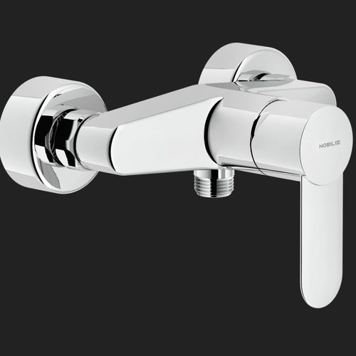Mitigeur de douche - SAND: SA99130CR - Nobili Rubinetterie - mural / en laiton chromé / 2 trous