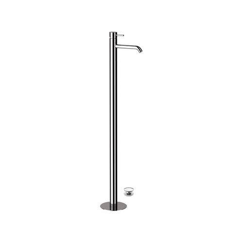 Mitigeur de vasque - X18 - Remer Rubinetterie - au sol / en laiton chromé / 1 trou
