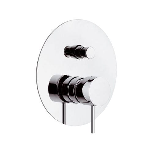 Mitigeur pour baignoire - X09L - Remer Rubinetterie - à encastrer / en laiton chromé / 2 trous
