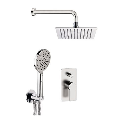 Set de douche mural - EY09LS02UFS20 - Remer Rubinetterie - à encastrer / contemporain / avec douche à main