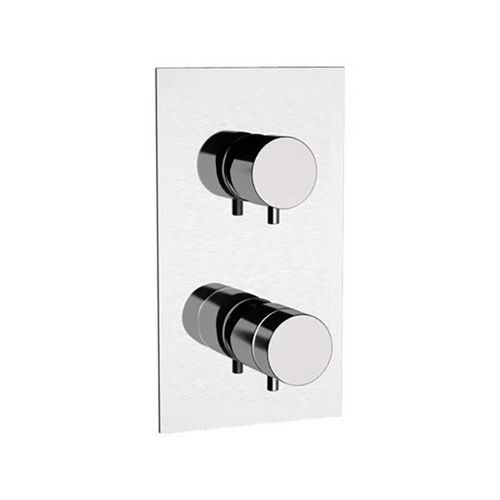 Mitigeur de douche - NT92Q - Remer Rubinetterie - mural / thermostatique / en laiton