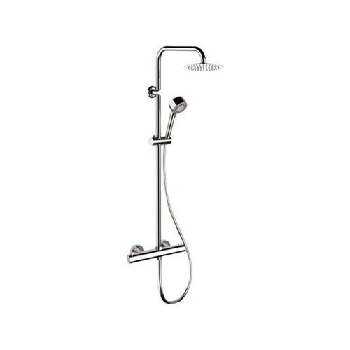 Colonne de douche thermostatique - EQ32XUFM20 SERIES - Remer Rubinetterie - en inox / murale / contemporaine