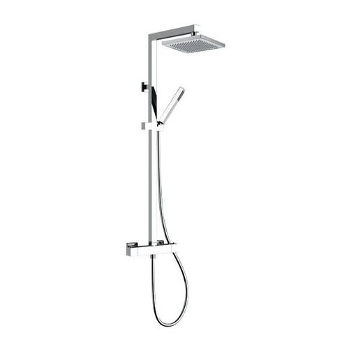 Colonne de douche thermostatique - ST32LS7SS9SS SERIES - Remer Rubinetterie - en inox / murale / contemporaine