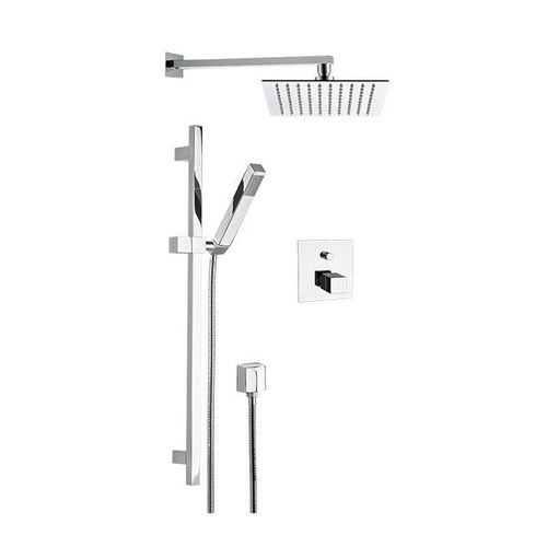 Set de douche mural - QT09S01UFS20 SERIES - Remer Rubinetterie - contemporain / avec douche à main / thermostatique
