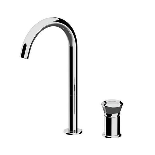 Mitigeur pour lave-mains - ET57L - Remer Rubinetterie - à poser / en laiton chromé / 2 trous