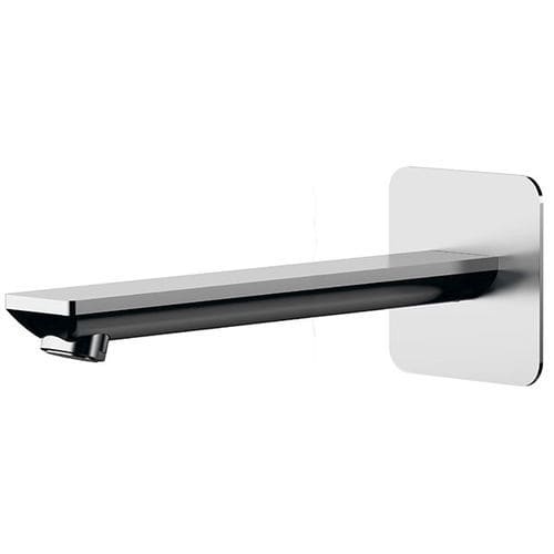 Bec pour baignoire en laiton chromé - 91EY - Remer Rubinetterie - mural / finition chrome / noir