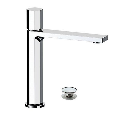 Mitigeur de vasque - ON10ACC - Remer Rubinetterie - à poser / en laiton chromé / 1 trou