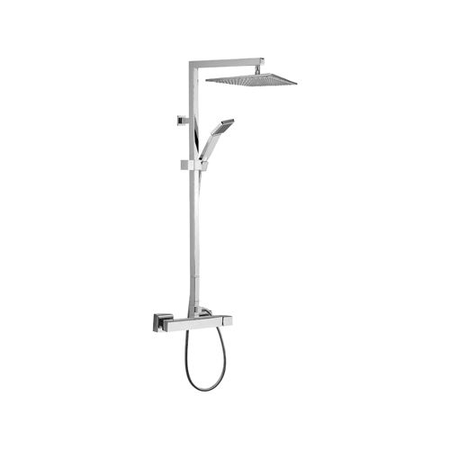 Colonne de douche murale - Q37XL - Remer Rubinetterie - contemporaine / avec douche à main / avec rail