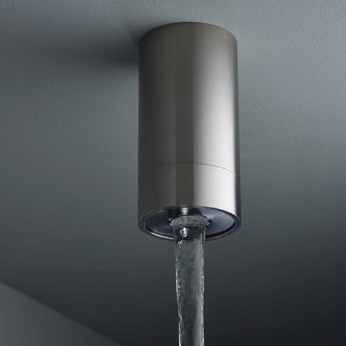 Pommeau de douche de plafond - PR5575TA01IX+PR55PB401F40 - Ritmonio Rubinetterie Srl - rond / professionnel