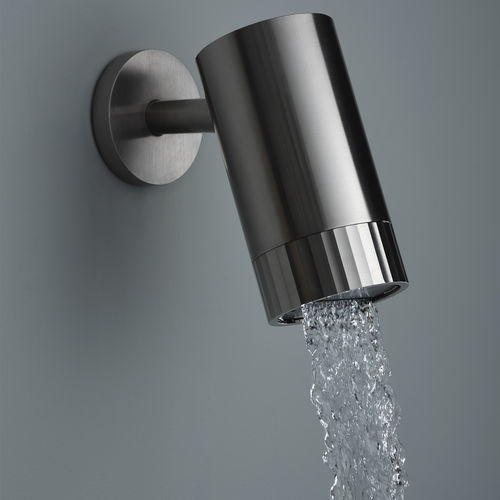Pommeau de douche mural - PR5575AB01IX+PR55PA001IX+PR55PB301F40 - Ritmonio Rubinetterie Srl - de plafond / rond / cascade