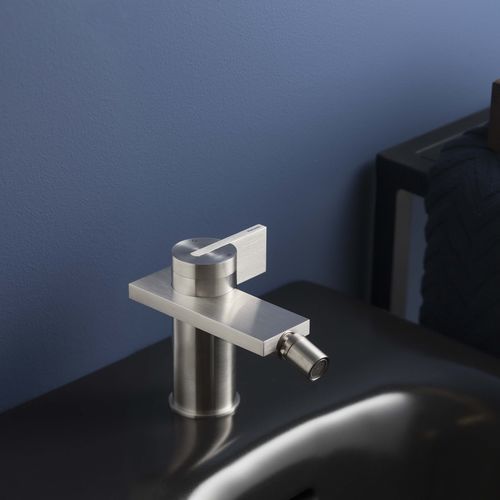 Mitigeur pour bidet - PR50BA201INOX - Ritmonio Rubinetterie Srl - à poser / en inox / 1 trou