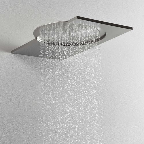Pommeau de douche mural - 75A023INOX - Ritmonio Rubinetterie Srl - rectangulaire / pluie / professionnel