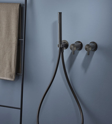 Mélangeur de douche - PR50GF102IBX - Ritmonio Rubinetterie Srl - mural / en acier inoxydable / de salle de bain