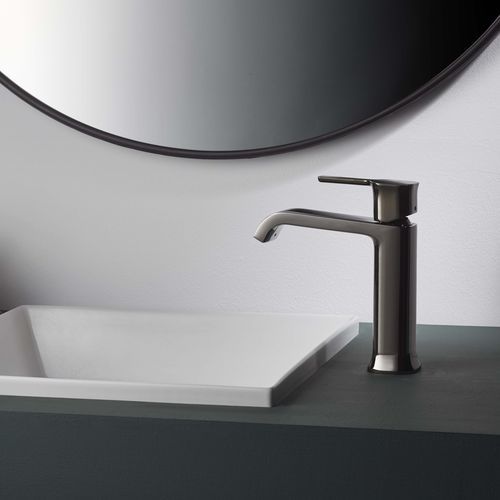 Mitigeur de vasque - PR35AU201CRB+PR35MA101CRB - Ritmonio Rubinetterie Srl - à poser / en laiton chromé / d'intérieur