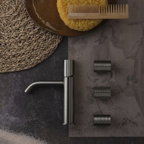 Mitigeur de vasque - PR51AU101+PR51MA001 - Ritmonio Rubinetterie Srl - à poser / en laiton chromé / 1 trou