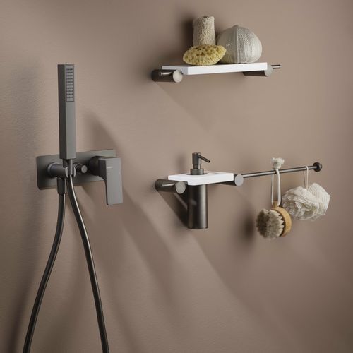 Mitigeur de douche - PR32GF101F31 - Ritmonio Rubinetterie Srl - mural / encastrable / en laiton chromé