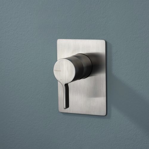 Mitigeur de douche - PR34FB101IX - Ritmonio Rubinetterie Srl - mural / encastrable / en laiton chromé