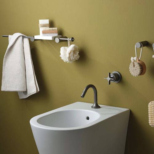 Mitigeur pour bidet - PR53CR211F31 - Ritmonio Rubinetterie Srl - à poser / en laiton chromé / 2 trous