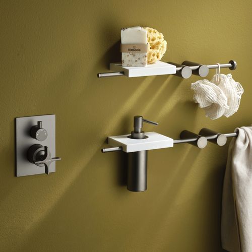 Mitigeur de douche - PR53GB111F31 - Ritmonio Rubinetterie Srl - mural / encastrable / en laiton chromé