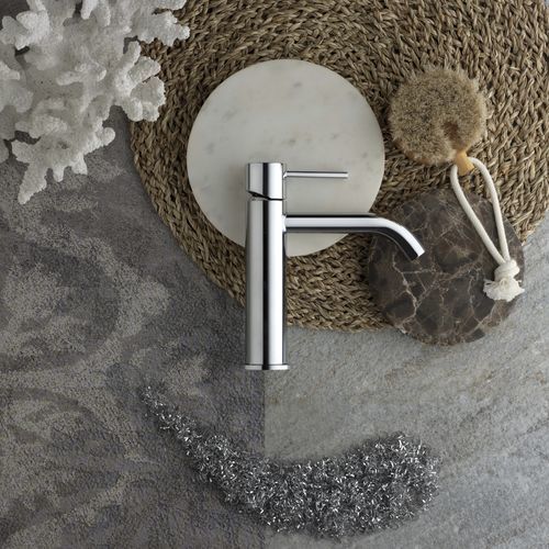 Mitigeur de vasque - PR52AA201 - Ritmonio Rubinetterie Srl - à poser / en laiton chromé / 1 trou