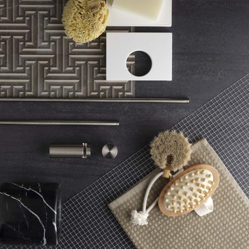 Système de fixation en acier - 7BW002INOX - Ritmonio Rubinetterie Srl - pour salle de bain