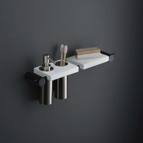 Système de fixation en laiton chromé - 7N0003F38 - Ritmonio Rubinetterie Srl - pour salle de bain