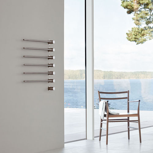 Sèche-serviettes électrique - T39EL  - VOLA - design / en inox / argenté