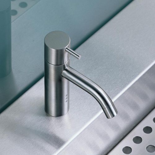 Mitigeur de vasque - HV1E2 - VOLA - à poser / électronique / en inox