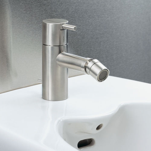 Mitigeur pour bidet - HV4 series - VOLA - à poser / en inox / 1 trou