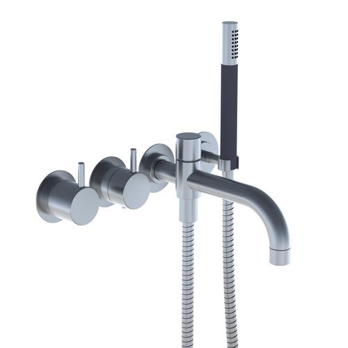 Mitigeur de douche - 5141DT8 series - VOLA - à encastrer / thermostatique / en inox
