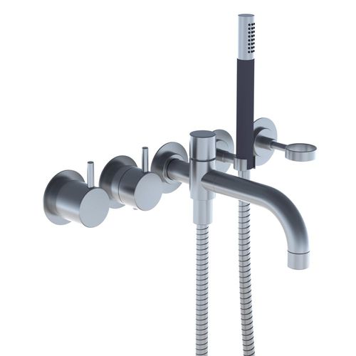 Mitigeur thermostatique - 5141DT8T4 series - VOLA - de baignoire / à encastrer / en inox