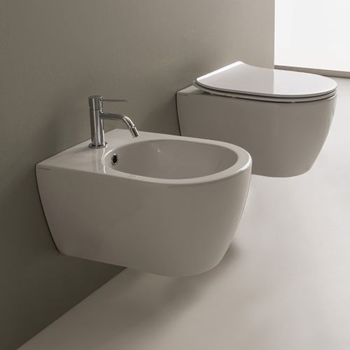 WC suspendu - Moon - Scarabeo Ceramiche - en porcelaine / non spécifié / résidentiel