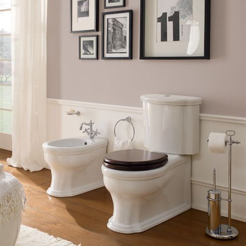 Réservoir de chasse d'eau en céramique - 5309/B - Scarabeo Ceramiche - à commande manuelle