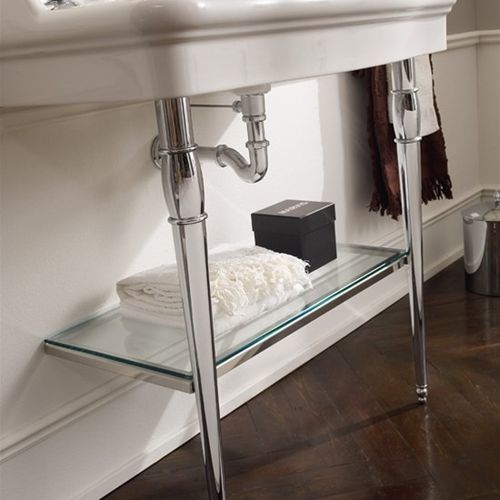 Console pour lavabo en métal - 5355  - Scarabeo Ceramiche