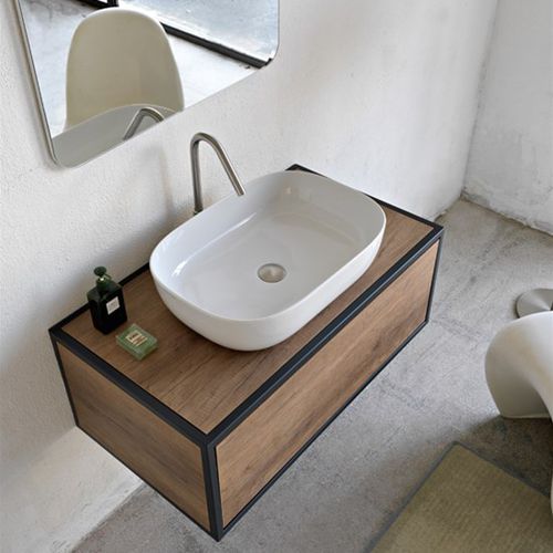 Vasque à poser - Glam - Scarabeo Ceramiche - en céramique / durable / contemporaine