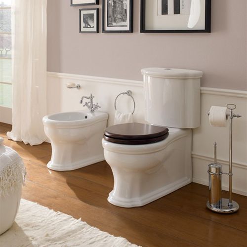 WC à poser - 5308 - Scarabeo Ceramiche - en céramique / en plastique / résidentiel