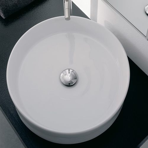 Vasque à poser - 8029 - Scarabeo Ceramiche - en céramique / ronde / sans trou
