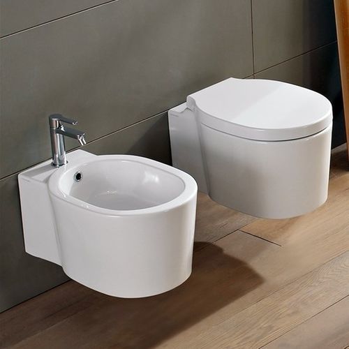 Bidet suspendu - Bucket - Scarabeo Ceramiche - en céramique