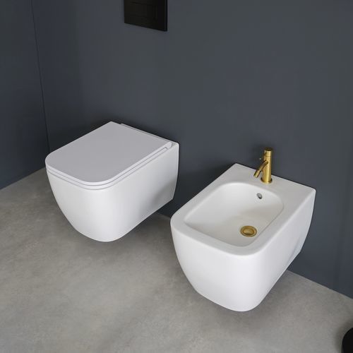 Bidet suspendu - 5127 - Scarabeo Ceramiche - en céramique