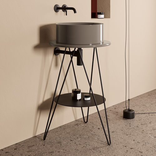 Console pour lavabo en métal - GUSTAV - Scarabeo Ceramiche