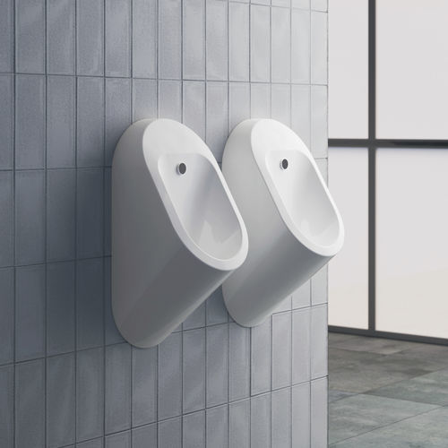 Urinoir en céramique - GLAM URINAL - Scarabeo Ceramiche - mural / professionnel