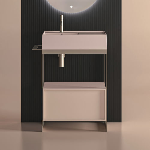 Console pour lavabo en métal - SOLID: 2903 - Scarabeo Ceramiche