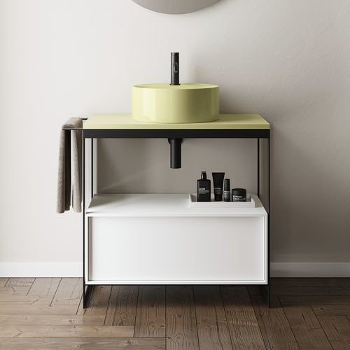 Console pour lavabo en métal - SOLID: 2902 - Scarabeo Ceramiche