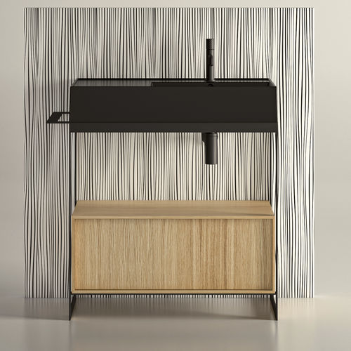 Console pour lavabo en métal - SOLID: 2901 - Scarabeo Ceramiche
