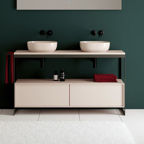 Console pour lavabo en métal - SOLID: 2920 - Scarabeo Ceramiche