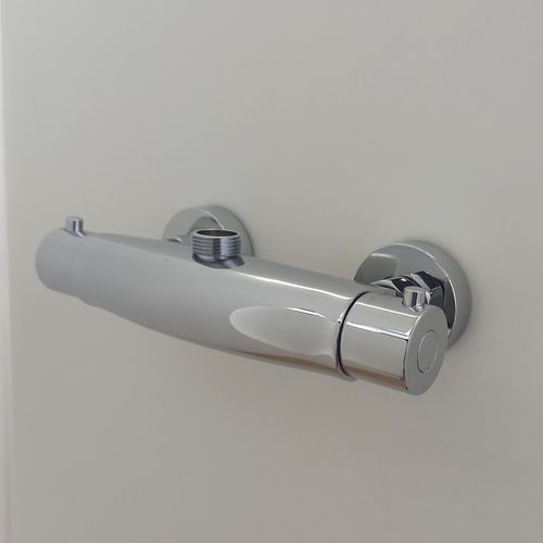 Mitigeur de douche - RI756WOC - SUPERGRIF - mural / thermostatique / en métal chromé